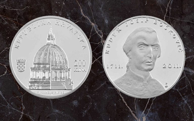 Srebrnjak 200 kuna Ruđer Bošković