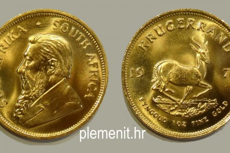 NAJNIŽA CIJENA: Zlatnik Krugerrand 1oz