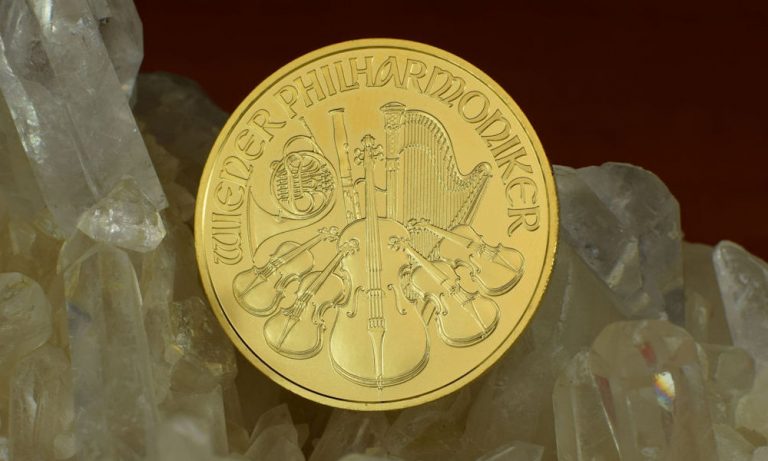 Zlatnik Wiener Philharmoniker 1/4 unce