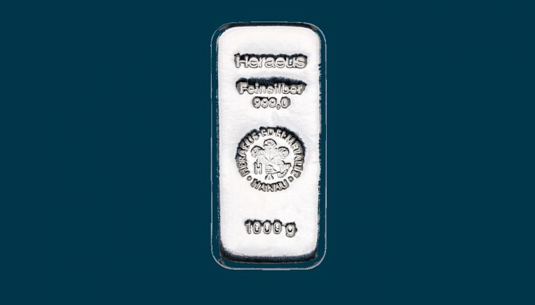 Srebrna poluga 1 kg