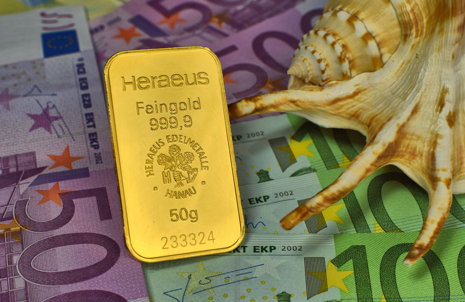 Zlatna poluga i euro