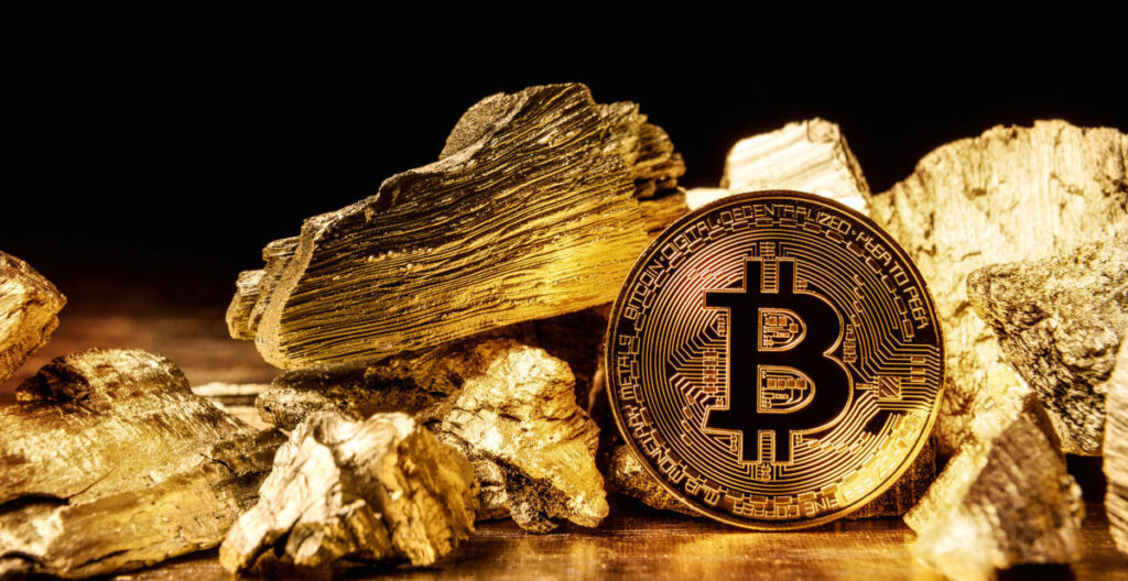 Bitcon i zlato