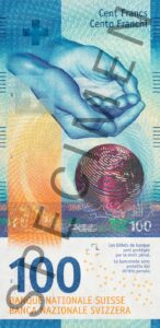 Nova novčanica 100 CHF švicarskih franaka