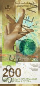 Nova novčanica 200 CHF švicarskih franaka