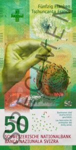 Nova novčanica 50 CHF švicarskih franaka