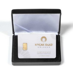 Zlatna poluga 1 gram Kocak Nadir u poklon kutiji za dar i darivanje