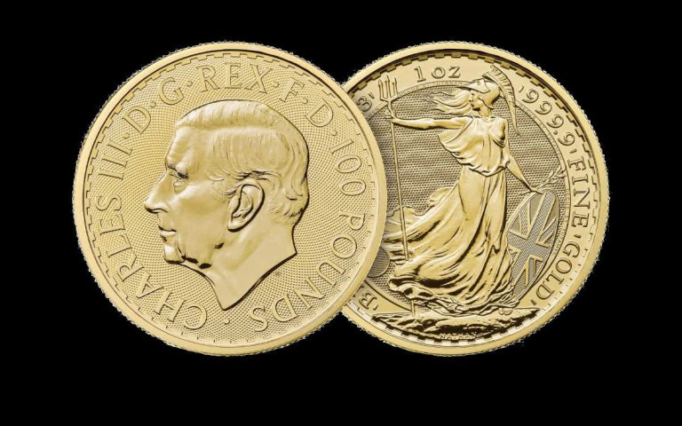 Investicijski zlatnik Britannia Charles III