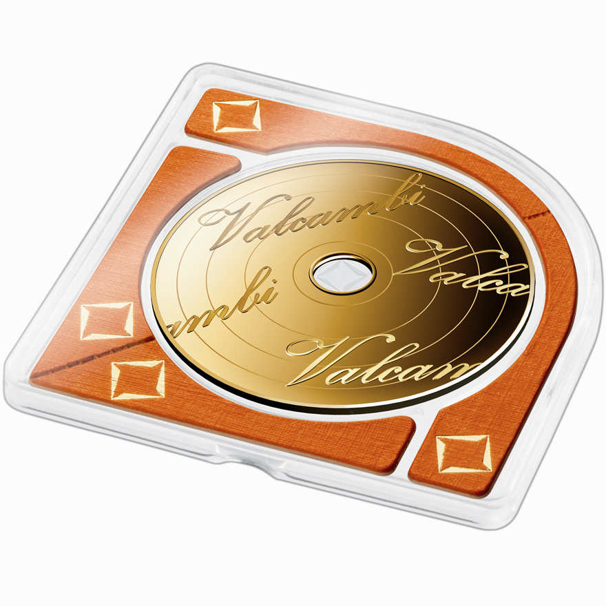 Zlatnik Armillary, 1 unca, Valcambi Švicarska