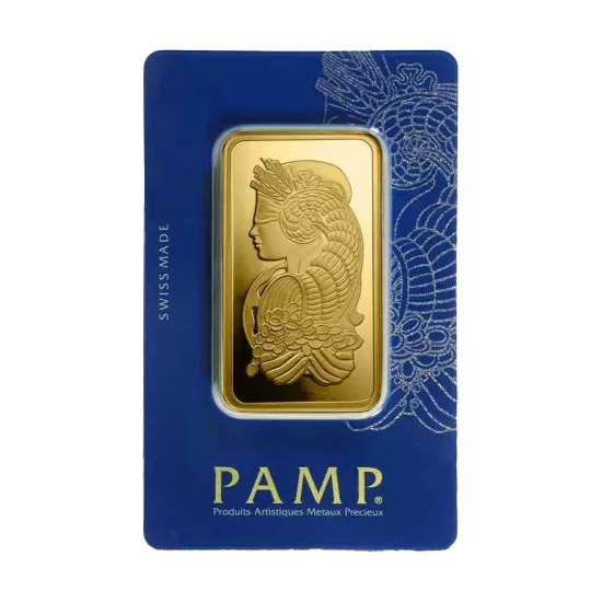 Zlatna poluga 100 grama PAMP Veriscan