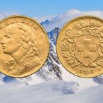 Zlatnik 20 franaka Vreneli, Švicarska