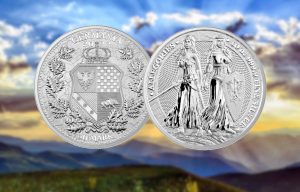 Srebrna alegorija Polonia Germania 10 oz