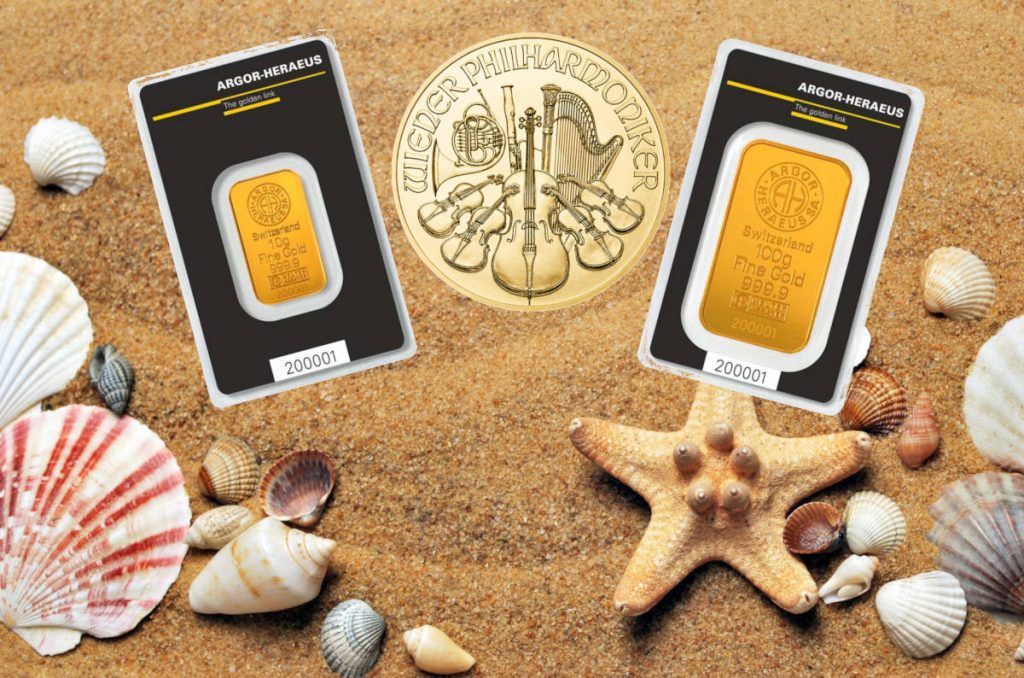Ljetna akcija 2025: Zlatna poluga 10 grama, 100 grama, Zlatnik Wiener Philharmoniker 1oz