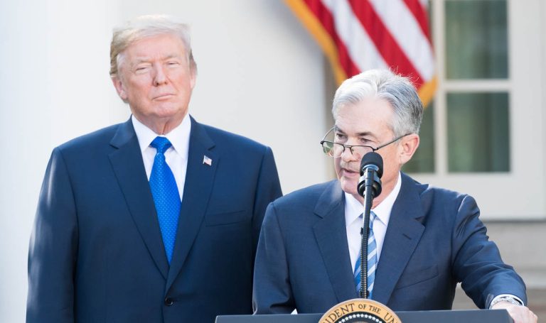 Donald Trump Jerome Powell