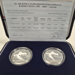 Komplet dva srebrnjaka 25. obljetnica vojno-redarstvenih akcija Bljesak i Oluja, 150 kuna, Hrvatska, 2020.