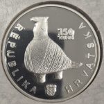 Srebrnjak 150 kuna Vukovar - Vučedolska golubica, Hrvatska 1997, 24 grama