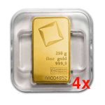 PREMIUM AKCIJA: Kovana zlatna poluga 250 grama Valcambi u posebnoj kutiji, s dodatnim popustom na količinu