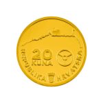 Zlatnik 20 kuna Sinjska alka 1715-2015, Hrvatska