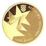 Zlatnik 1000 kuna Hrvatska u Europskoj Uniji 2013